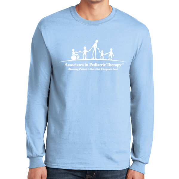 APT - Ultra Cotton ® 100% US Cotton Long Sleeve T Shirt Thumbnail