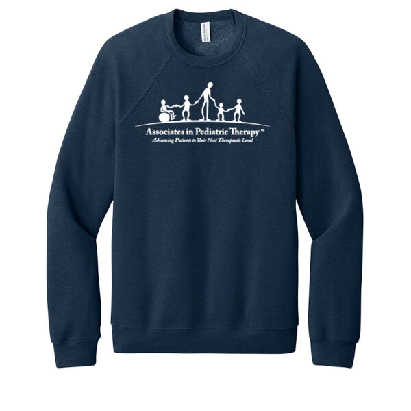 APT - Unisex Sponge Fleece Raglan Sweatshirt Thumbnail